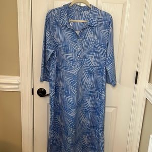Vineyard Vines Sankaty Margo Shirt Dress  (XL)